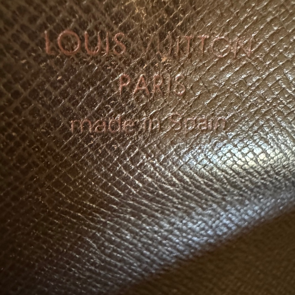 Vintage 1997 Louis Vuitton Sarah Wallet Damier Ebene - READ DESCRIPTION - Picture 8 of 15
